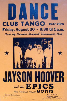 Dance Club Tango Poster